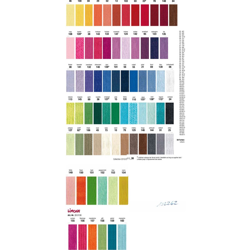 Limone Schoeller + Steel 100% Cotton 50 g Colour 144-Anthracite