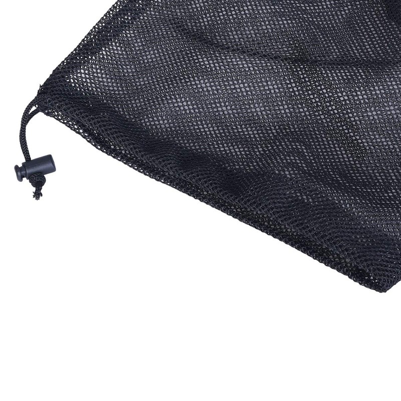 usharedo 5pcs Durable Drawstring Net Bag Storage Ditty Bag M