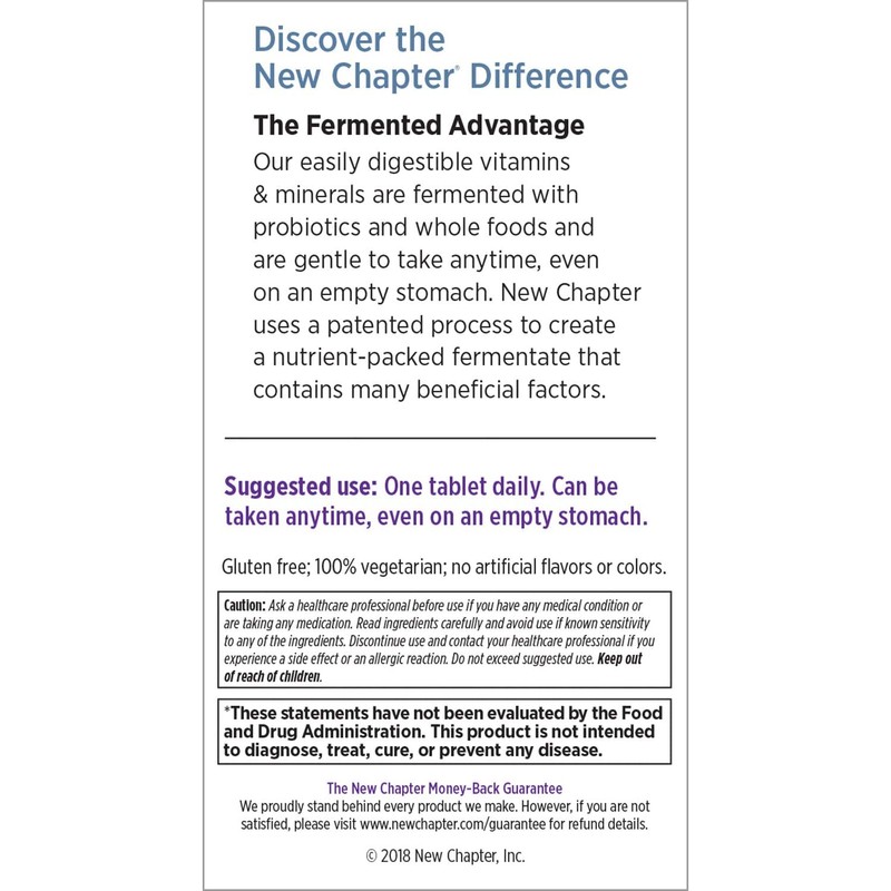 New Chapter Multivitamin for Men - Every Man's One Daily
