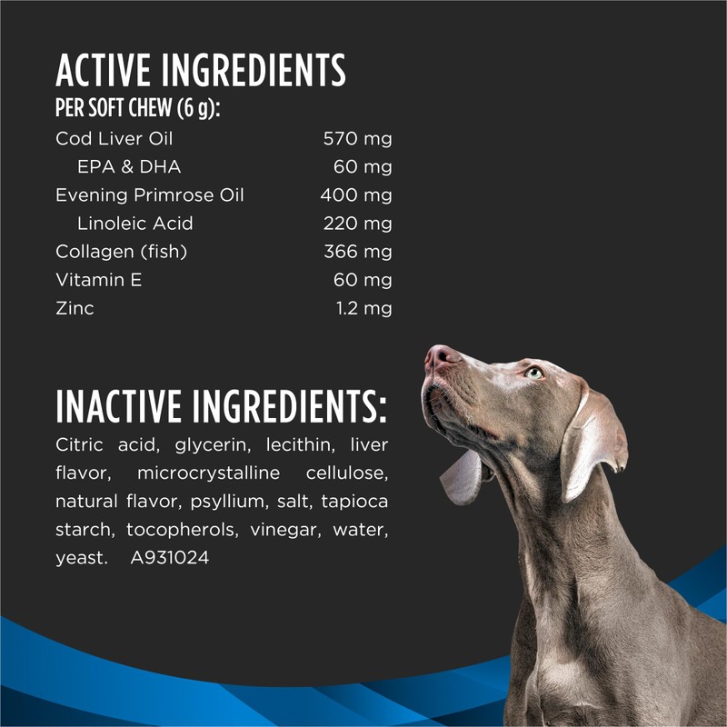 Purina Pro Plan Veterinary Supplements Skin Care Dog Supplements with