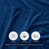 Utopia Bedding Navy Fleece Blanket Throw Size Lightweight Fuzzy Soft
