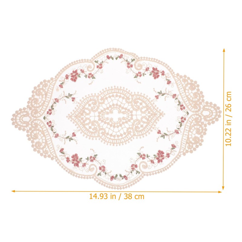 Crochet Tables Lace Doilies Cotton Lace Table Mat Placemat Macrame