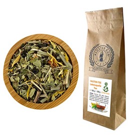 Vita Fairy Fasting Tea 100 g with PU ERH Tea, Mate, Red Bush, Lemongrass, Nettle, Rosemary, Field Horsetail, Orthosiphon, Bearberry, Cranberry, Purple Coneflower, Carrot Pieces, Safflower Flowers