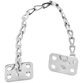 PIYANYO 12 Inch Silver Window Restrictor Heavy-Duty Adjustable Opening Limiters for Windows Doors Furniture and Large Boxes 1PCS