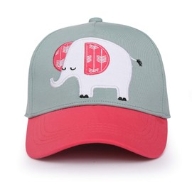 FlapJackKids - Kids Ball Cap (Elephant, Large 4-6yrs)