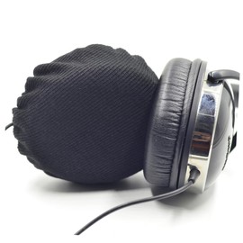 KONTONTY 10pcs Headphone Cover Dustproof Earmuff Cushions for Headsets Comfortable Replacement for Earmuffs Enhance Sound Quality and Noise Reduction Black