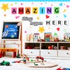 LioNergy Classroon Bulletin Board Decoration Set Welcome Bulletin Board Wall