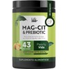 LIFE 360+ Mag-Cit y Prebiotic Citrato de Magnesio en Polvo