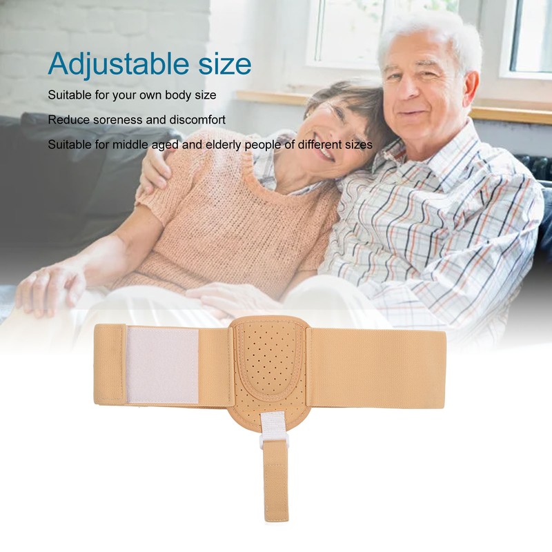 Hernia Belt Adjustable Soft Elastic Reduce Soreness Inguinal Hernia Support