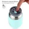 Milu® Thermal Food Container, 450/650 ml, Stainless Steel, Warmth Preservation,