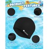 2 Pack Swim Cap Kids - Swimming Cap for Long&Short