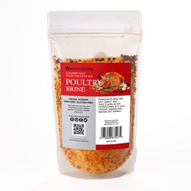 Aromasong Turkey Brine, Hot & Spicy, For Wet & Dry Brining, 2 Lb. 100% Natural, Gourmet Sea Salt Poultry Seasoning, for Roasting, Grilling, & Smoking for Brisket, Chicken, Pork & Beef.