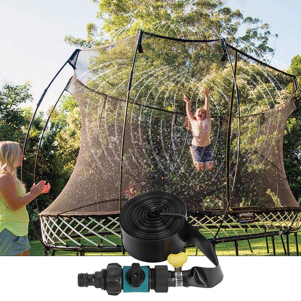 Trampoline Sprinkler for Kids & Adults – 39.3FT Outdoor Water
