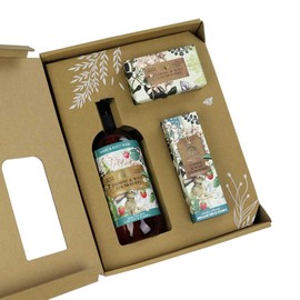 The English Soap Company Anniversary Hand and Body Gift Box Jasmine & Wild Strawberry