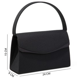 Baisikou Formal Bag, Mourning Bag, For Ceremonies, Funerals, Funerals, Women's, Graduation Ceremonies, Weddings, School Entrance Ceremonies, black 3