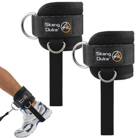 PLYSDI Grilletes Tobillo Gym Mujer, Anillo en 4 D Reforzado, Tobilleras Gym para Mquinas de Cable, Ejercicios de Glteos y Abdominales, Ejercicio de...