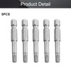 Utoolmart 1/4 Inch Hex Shank Magnetic H4 Screwdriver Bits 50mm