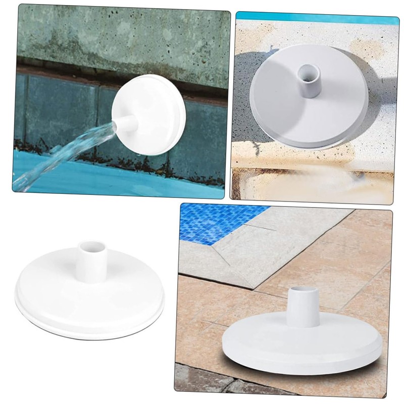 Totority Pool Vacuum Plate Durable Plastic Vacuum Bottom Base for