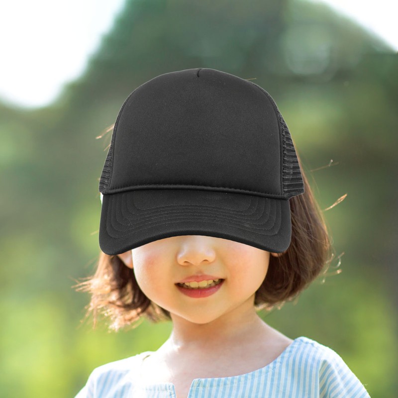 Man Baseball Cap Breathable Mesh Sun Protection High Top Adjustable