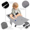 Footrest for Airplane Children: Adjustable Flight Footrest Hammock Seat Extension