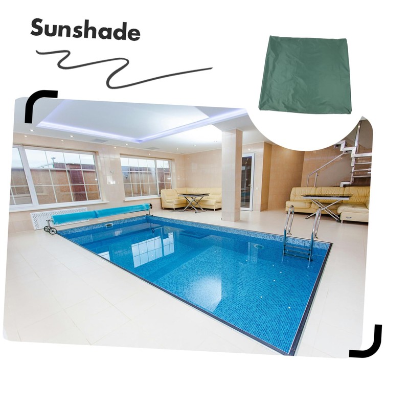 CAXUSD Protective Inflatable Pool Cover for Home Pools Spa Lid