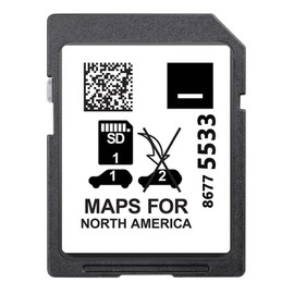 2023 Latest Version 86775533 Navigation SD Card Compatible with Gm.C Sierra1500/2500HD, Cadi.llac XT6, Silverado1500/2500HD/3500HD 2020 2021 2022 2023