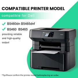 XENHTAAI B5460 B5465 2TTWC High Yield Toner Cartridge Compatible for Dell B5460 B5465 B5460dn B5465dnf Printers (25,000 Pages)