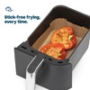 Livivo Disposable Rectangular Air Fryer Liners - Disposable, Greaseproof, Heat