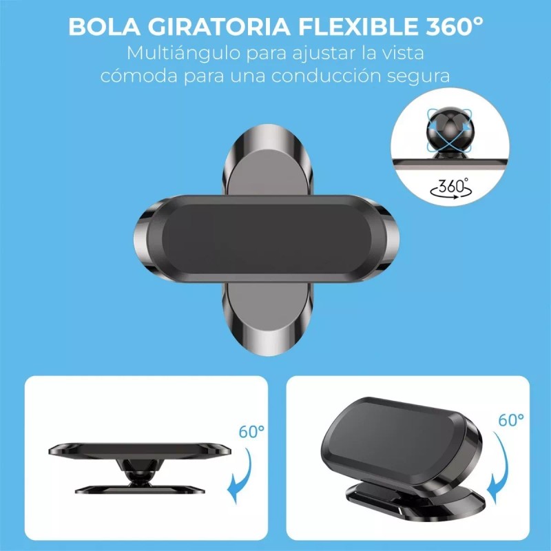 ADX Magsafe Soporte De Celular Para Auto Gira 360 Grados