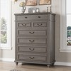 Jocoevol Farmhouse Dresser for Bedroom 7 Drawer Dresser with Deep