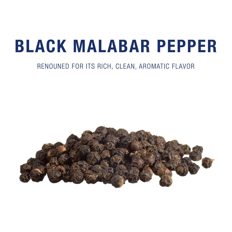 Happy Home Pure Ground Black Malabar Pepper, 16 oz