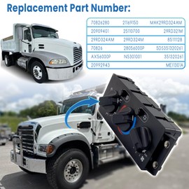 70826280 HVAC Temperature Control Panel, Climate Control Module Compatible with 2008-2018 Mack Chu612/Chu613/Chu614, 1999-2018 CXU612/ CXU613/CXU614