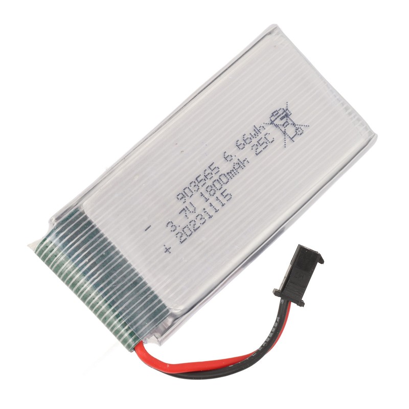 3.7V 1800mAh Rechargeable Lithium Battery For JJRC A6 H68 RC