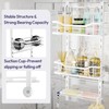 SWTYMIKI Over the Door Shower Caddy - 3 Tier Adjustable