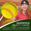 Extra Large Softball Serving Bowl (14" Diameter, 2/5" deep) Girl's