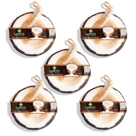 LABOTE Handmade Thai Organic Natural Coconut Soap with Typical Scent - Pack of 5