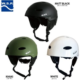 W.S.P. Water WILD HELMET Water Wild Helmet, Safety CE Outlet Product (Large, 22.0 - 24.4 inches (56 - 62 cm), Glass White)