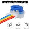 60 Pack Wire Connectors Electrical IDC 314-Box Waterproof, 3-Way Boundary