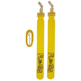 Flag-a-Tag Sonic Boom Flag Belts, Gold, 52-inch (One Dozen)