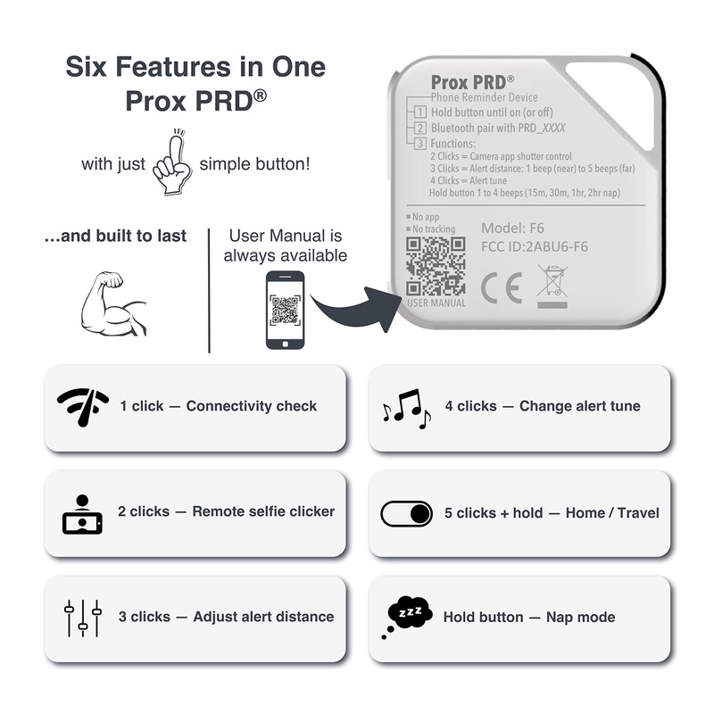 Prox PRD - Phone Separation Alert Device | Stop Forgetting
