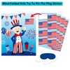 Iconikal 32 Player Bingo Game Set, Patriotic 4th of July
