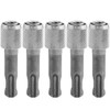 Wolfride 5Pcs SDS Plus Drill Chuck Adapter, SDS-Plus to 1/4"