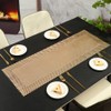 Hosoncovy Table Runner PVC Hollow Table Runner Non-slip Table Mats