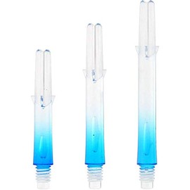 L-Style L-Shaft Lock Straight Twotone Transparent Blue, fls1012