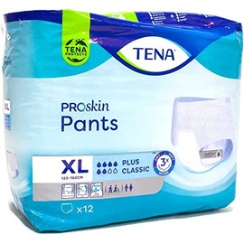 TENA Tena - Tena Proskin Plus (Extra Large) Pants - 12 Pieces