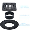 4 Inch Drain Grate Kit Compatible with Schluter Kerdi-Drain Flange