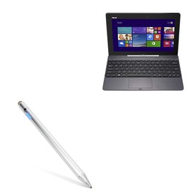 BoxWave Stylus Pen Compatible with ASUS Transformer Book T100 - AccuPoint Active Stylus, Electronic Stylus with Ultra Fine Tip - Metallic Silver