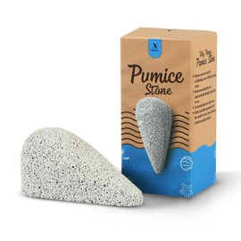 NIMXY Pumice Stone for Feet and Hands 1 Pc – Feet Hard Skin Remover – Foot Scrubber for Dead Skin Removal – Natural Foot File and Callus Remover for Skin Exfoliation (Grey)
