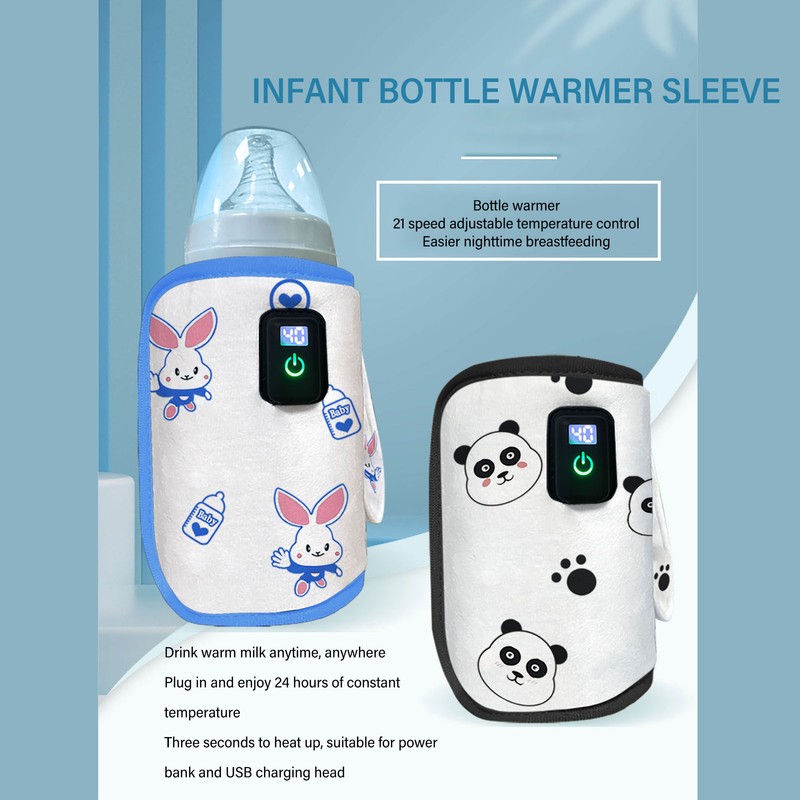 USB Milk Bottle Cover Rabbit Model Universal 21 Speed Digital