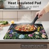 Stove Top Covers for Electric Stove,Herbs and Wilds Flowers Stove